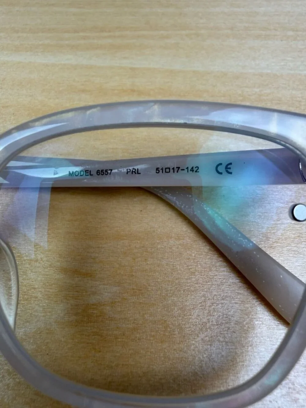 MODO Eyewear 6557 PRL Pearl Cat Eye Eyeglasses 51-17-142 Acetate Frames